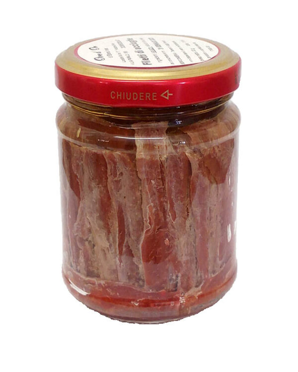Filetti di acciuga in olio d'oliva