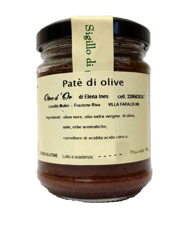 patè di olive