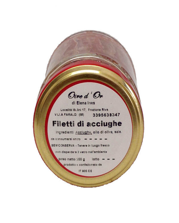 Filetti di acciuga in olio d'oliva - immagine 2
