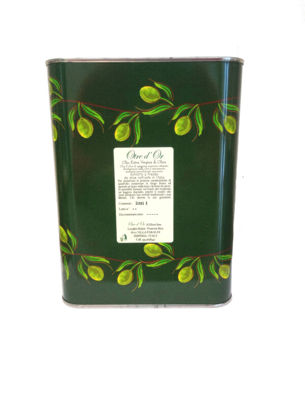 Olio Extravergine di Oliva lattina da 2 lt - immagine 2