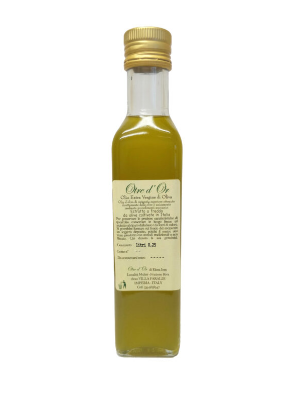 Olio Extravergine di Oliva confezione 12 bottiglie da 0.25 lt - immagine 2