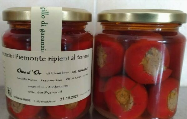 Peperoncini ripieni al tonno
