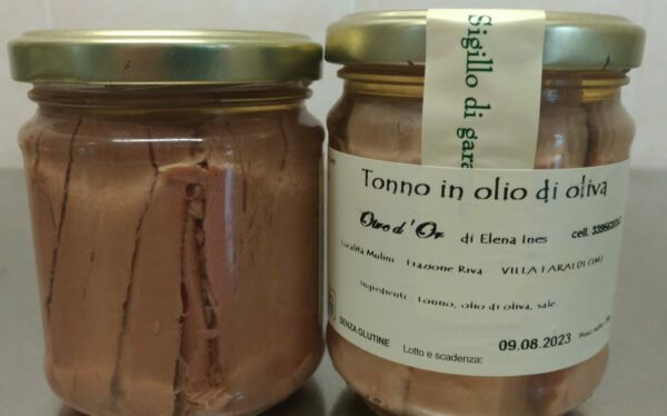 Tonno in olio di oliva